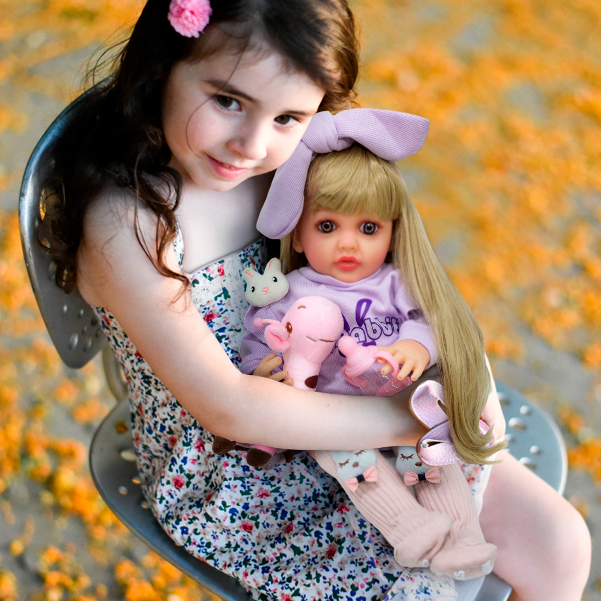 Miniatura 8 de Muñeca Bebe Realista Didactica YJ9313